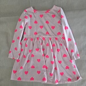 Girls 5T‎ Dress Top Bundle Cat Jack Old Navy Pink Orange Floral Casual
